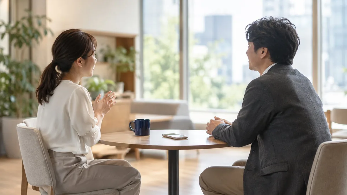AIコーチ・人のコーチ・研修を比較しているイメージ