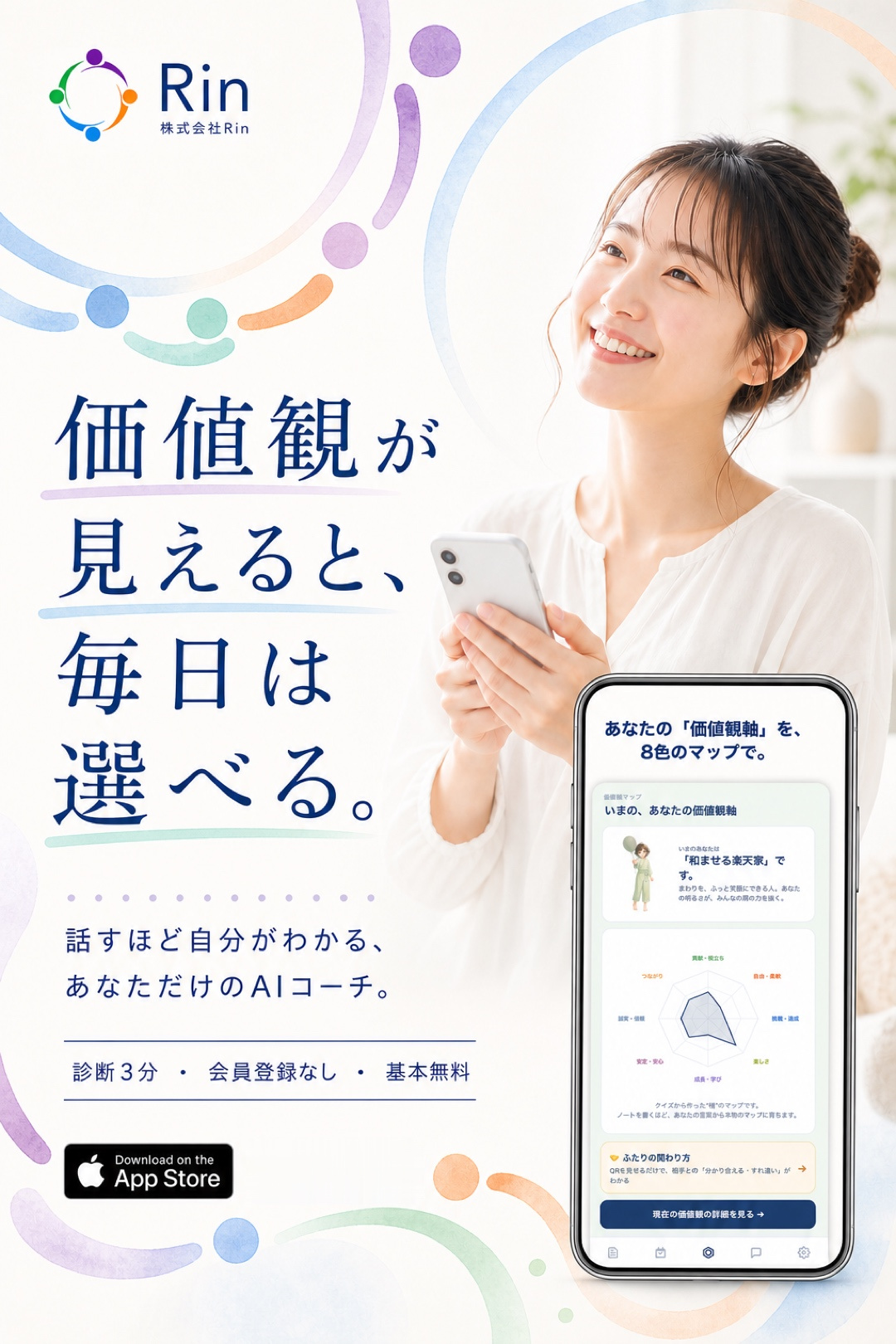 自分と話すノート｜価値観が見えると、毎日は選べる。