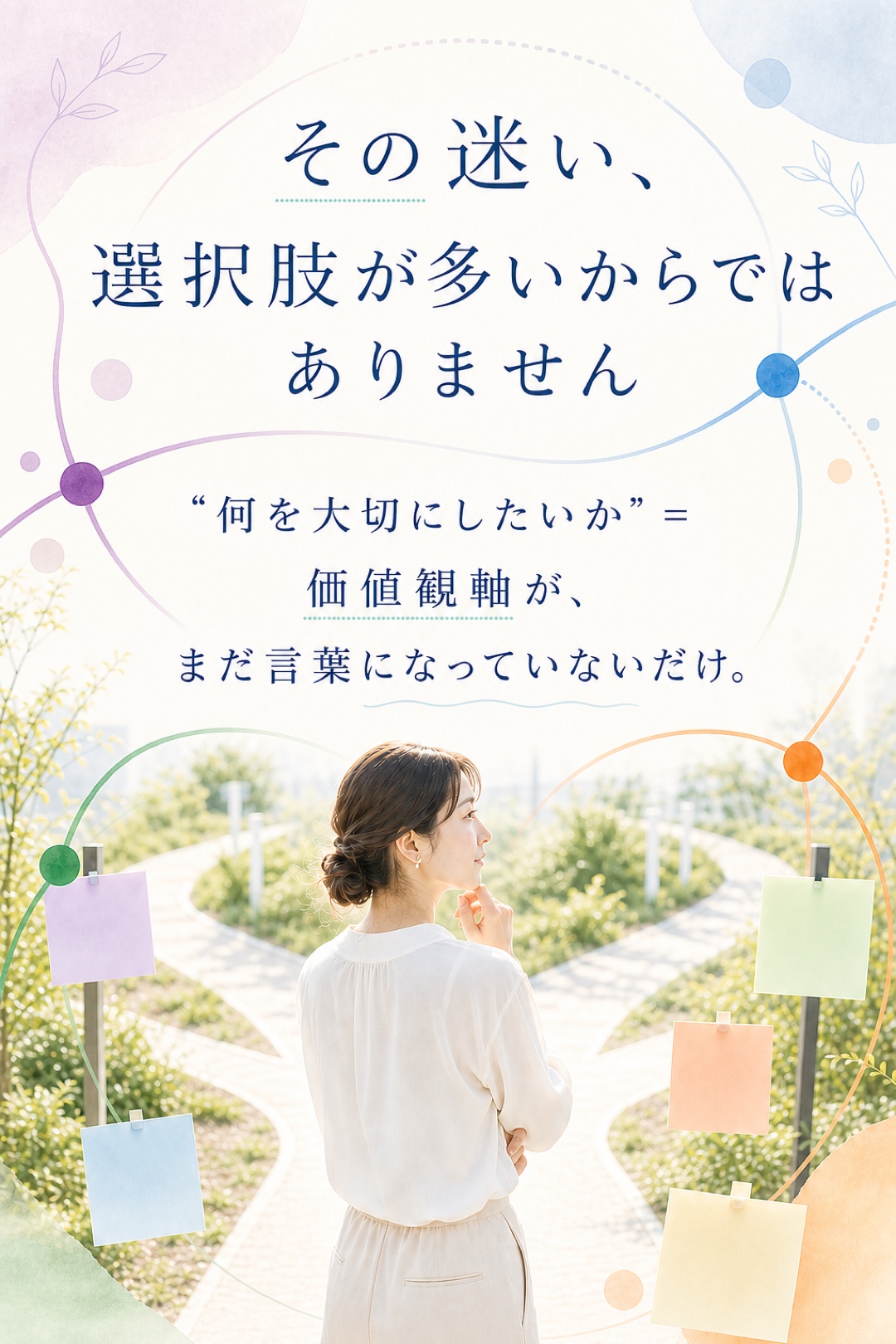 自分と話すノート｜価値観が見えると、毎日は選べる。