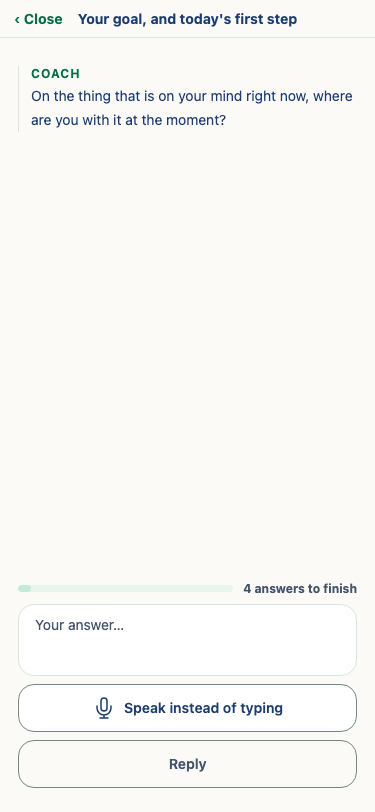 Guided question example in Notes That Talk with You