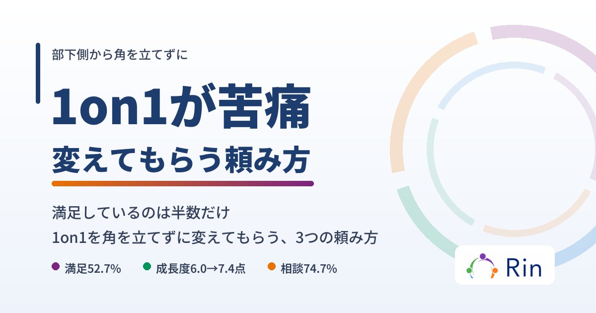 1on1が苦痛｜部下側から角を立てずに変えてもらう頼み方のアイキャッチ