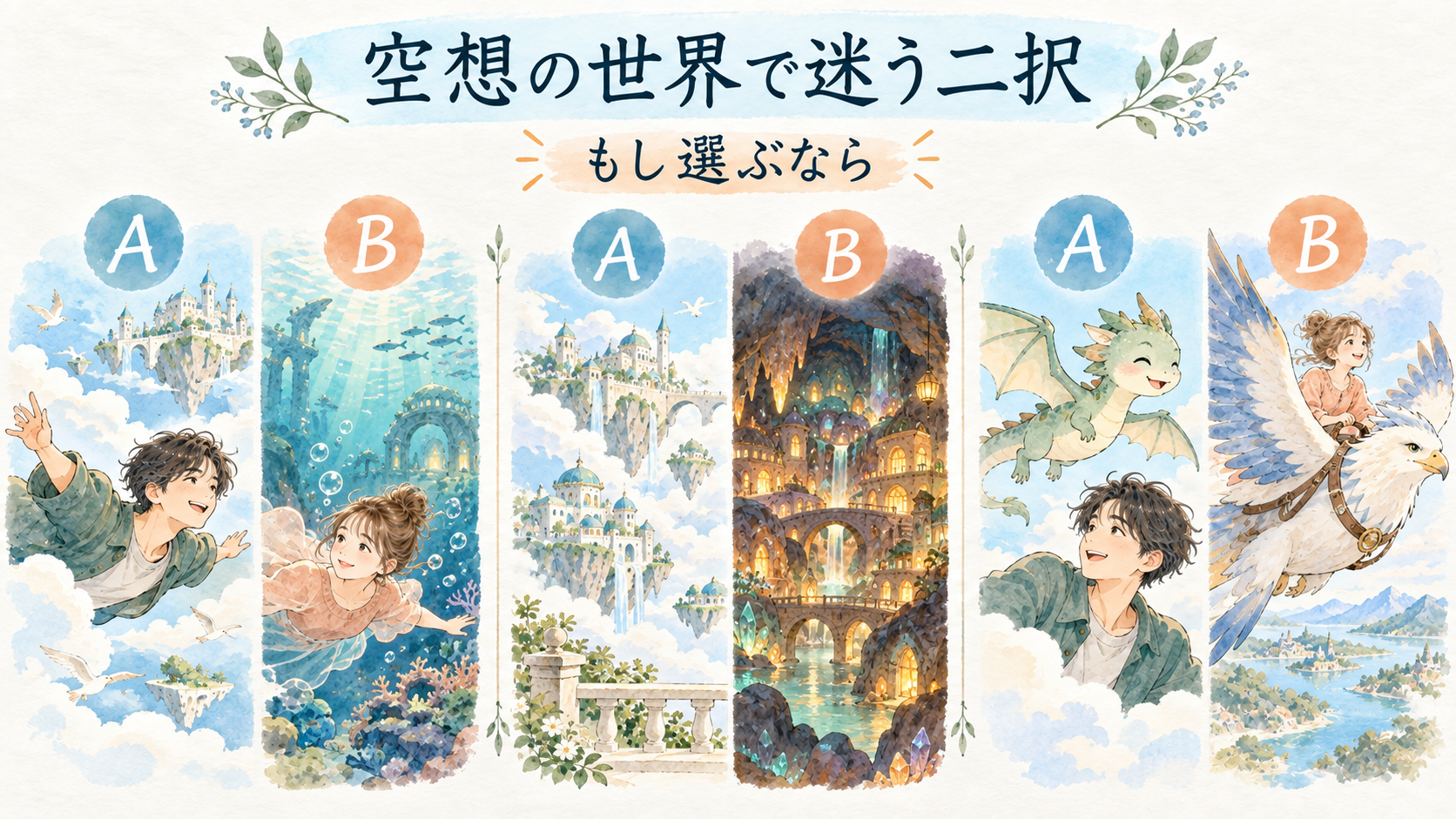 架空の能力や場所から選ぶ
