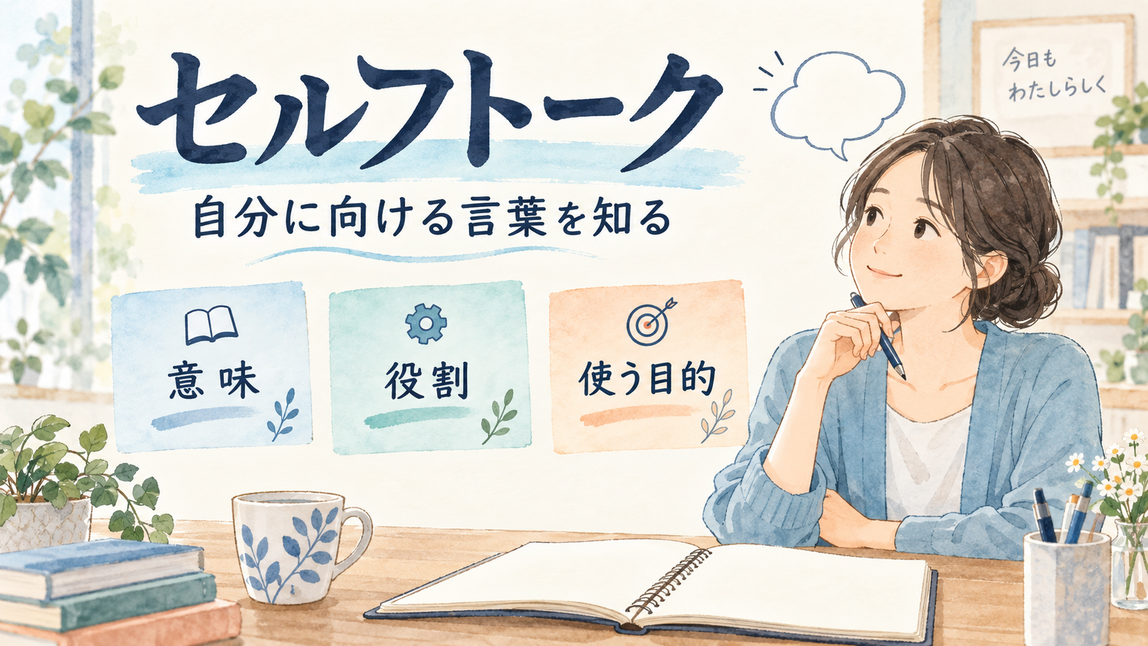 セルフトークとは?役割とスマートトークとの違いを解説のイメージ
